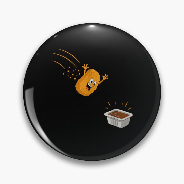 Item preview, Flying Chicken Nugget designed and sold by zoes-ink.