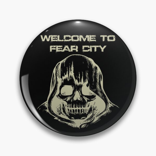 Item preview, Welcome to Fear City Skull Horror Tee designed and sold by Orialie857.