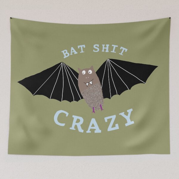 Item preview, Bat Shit Crazy!  designed and sold by Carla Daly.