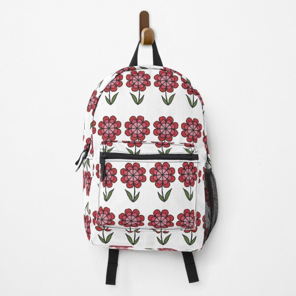 Item preview, Scandinavian Style Red Flowers  designed and sold by Ailiida.