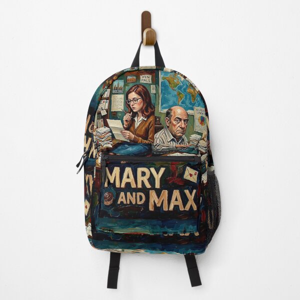 Item preview, A Friendship Across the World – Mary and Max Fine Art Print designed and sold by Art's Diner.