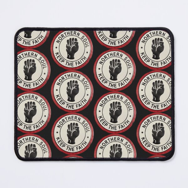 Item preview, Northern Soul Keep The Faith Fist Logo Retro Soul Music Design designed and sold by Tee-Shirt-Topia.
