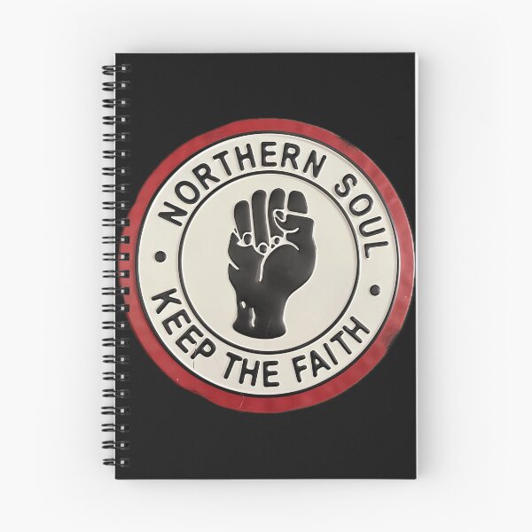 Item preview, Northern Soul Keep The Faith Fist Logo Retro Soul Music Design designed and sold by Tee-Shirt-Topia.