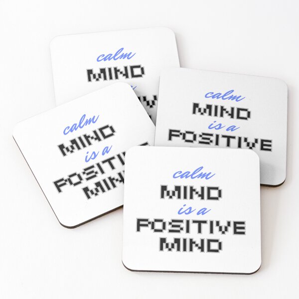 Item preview, Calm mind is a positive mind designed and sold by ArtistTejal.