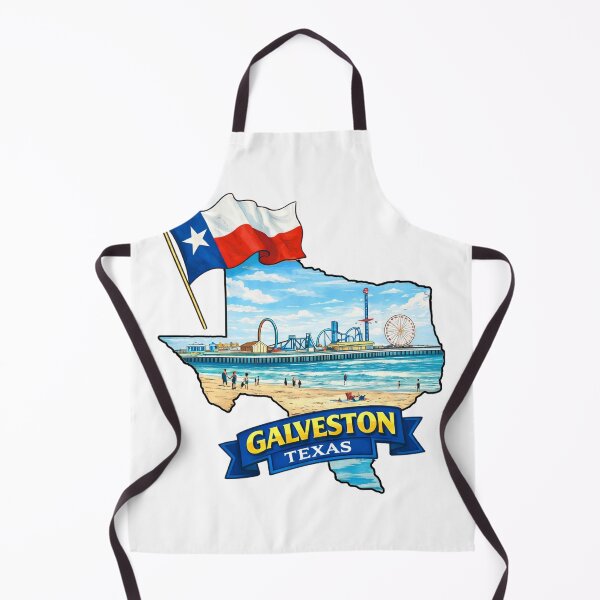 Item preview, Galveston Texas - Travel Art designed and sold by erkinmaddison.