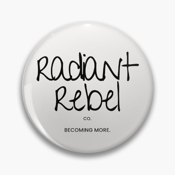 Item preview, Radiant Rebel Becoming More - Charcoal Type designed and sold by RadiantRebelCo.