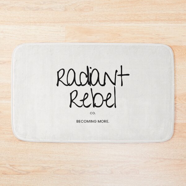 Item preview, Radiant Rebel Becoming More - Charcoal Type designed and sold by RadiantRebelCo.