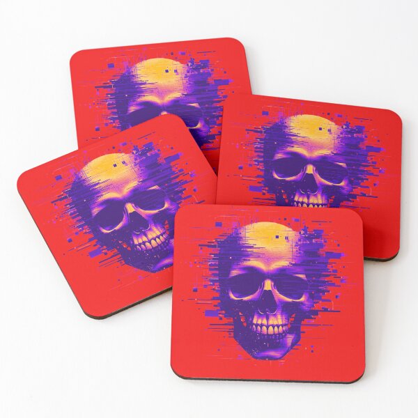 Item preview, Static Skull designed and sold by Musicdrip.