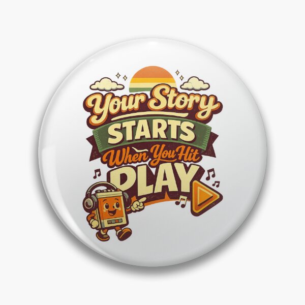 Item preview, YourStoryStartsWhenYouHitPlay designed and sold by LuveraxArt.