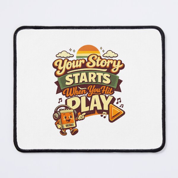 Item preview, YourStoryStartsWhenYouHitPlay designed and sold by LuveraxArt.