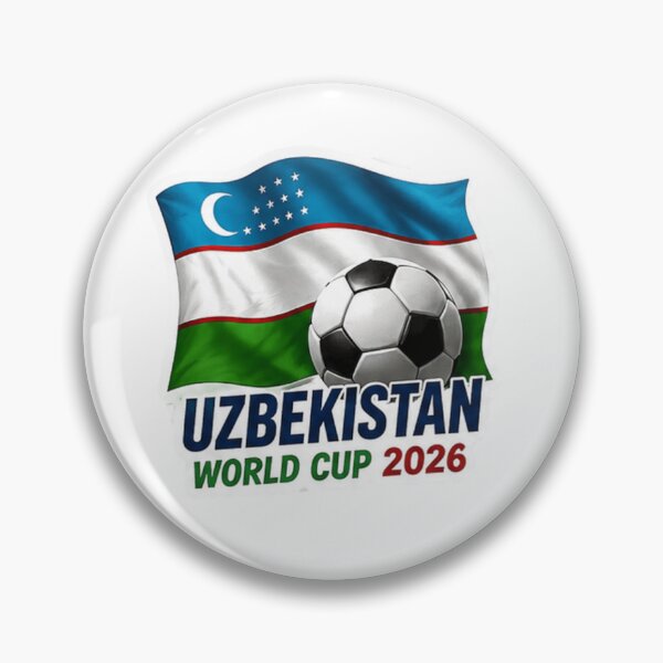 Item preview, Uzbekistan World Cup 2026 Football Fan Sticker designed and sold by syndia2209.