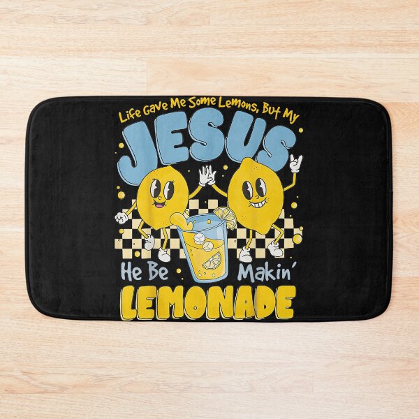 Item preview, Life Gave Me Some Lemons, But My Jesus He Be Makin' Lemonade Christian Faith Inspiration designed and sold by AmaXONIC.