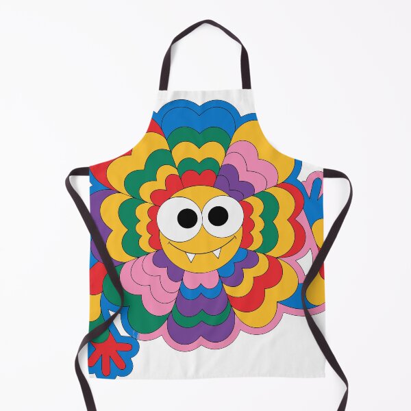 Item preview, Retro Smiley Flower Aesthetic Sticker designed and sold by inkfusionhub99.