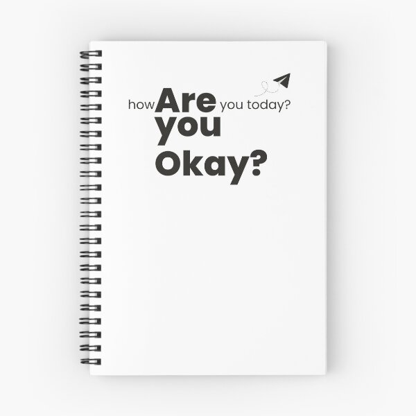 Item preview, Are You Okay Mental Health Typography Design designed and sold by Abhikash Creation.