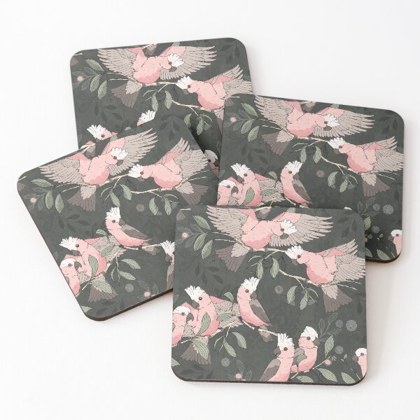 Item preview, Galahs on grey designed and sold by RebelChallenger.