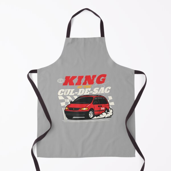 Item preview, Funny King of the CUL-DE-SAC Minivan Racing Design for dad designed and sold by ArleneRowe.