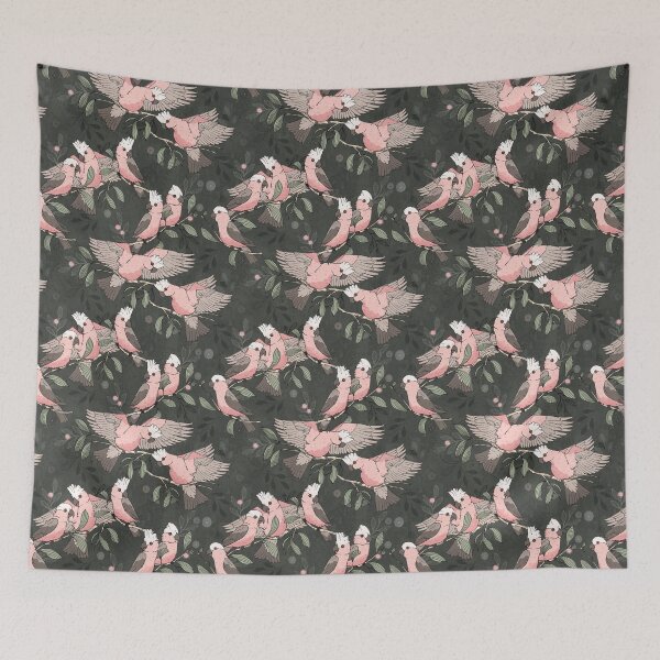 Item preview, Galahs on grey designed and sold by RebelChallenger.