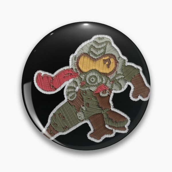 Item preview, Feldspar Embroidery Patch Action – Cozy Outer Wilds Space Explorer Sticker designed and sold by · GAMING SOUL ·.
