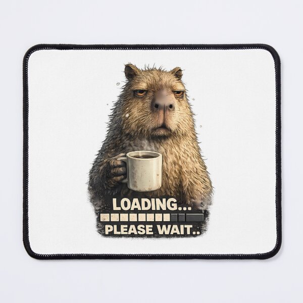 Item preview, Loading... Please Wait Funny Capybara T-Shir designed and sold by RebelVibeX.
