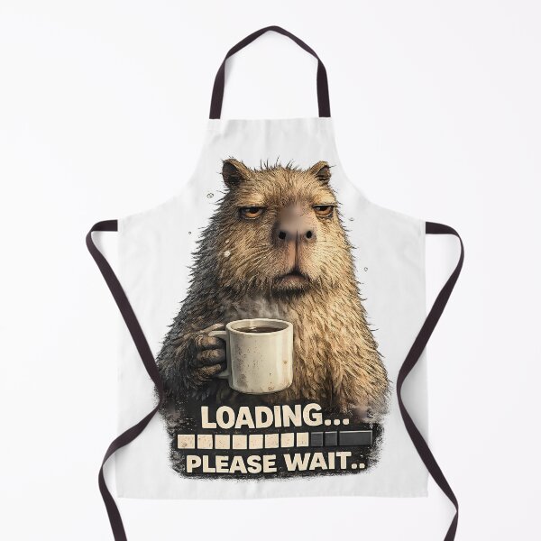Item preview, Loading... Please Wait Funny Capybara T-Shir designed and sold by RebelVibeX.