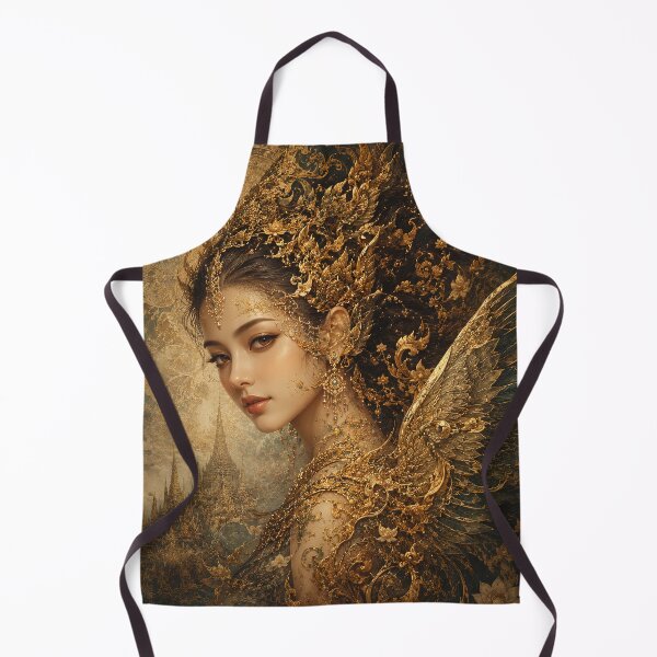 Item preview, Golden Spirits of Siam: Kinnaree of Eternal Dawn designed and sold by Best-Kept.