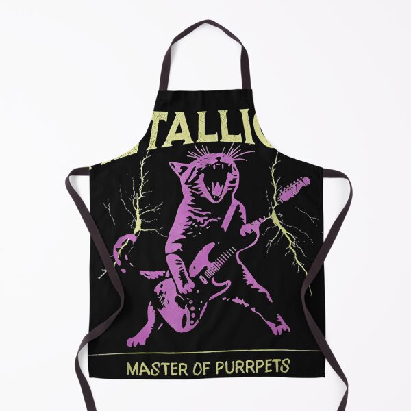 Item preview, Metallicat Master Of Purrpets Funny Cat Heavy Metal Musician designed and sold by AmaXONIC.