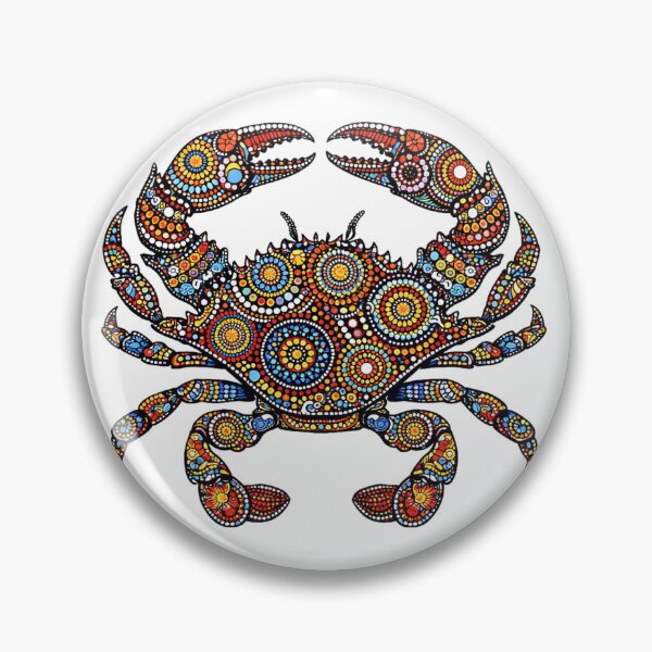 Item preview, Crab Aboriginal designed and sold by erkinmaddison.