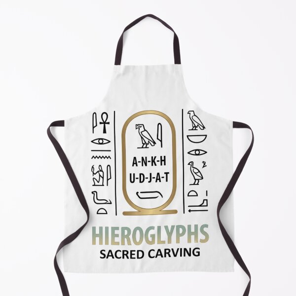 Item preview, Ancient Egyptian Hieroglyphs Meaning | Sacred Writing Symbols Art designed and sold by Queen Cleopatra.
