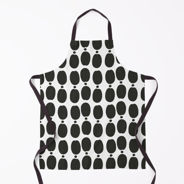 Item preview, Minimalist Black Abstract Oval Shape Pattern designed and sold by Ailiida.
