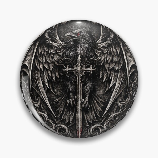 Item preview, VAMPYR Raven King Bloodcrest designed and sold by VAMPYRWear.