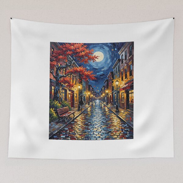 Item preview, Street scene painting designed and sold by Chi261.