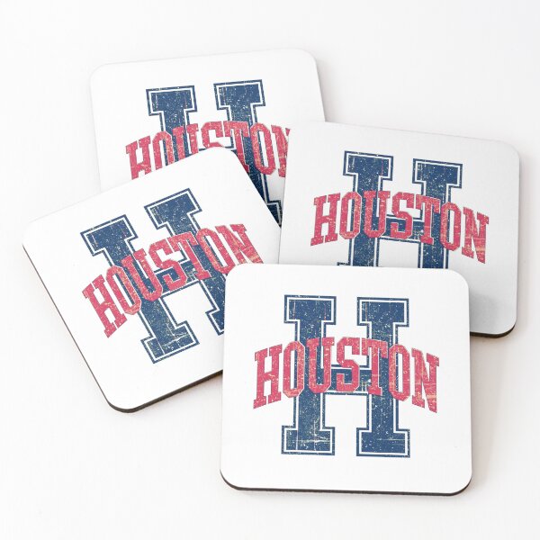 Item preview, Distressed Collegiate Houston designed and sold by Musicdrip.