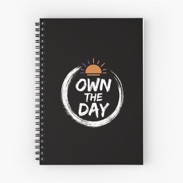 Item preview, Own The Day Distressed Brush Circle designed and sold by GiggleInkTees.