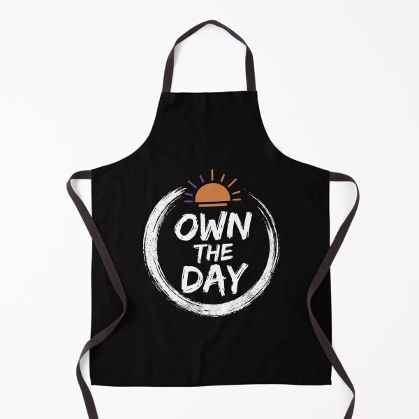 Item preview, Own The Day Distressed Brush Circle designed and sold by GiggleInkTees.