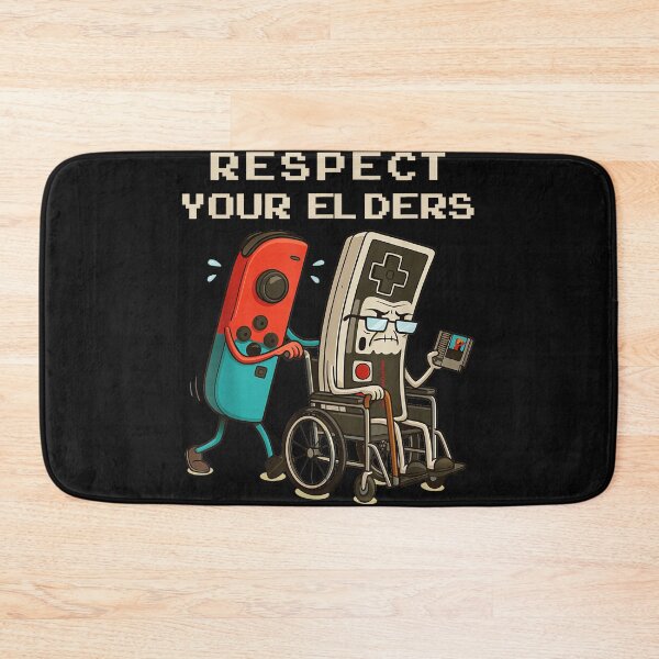 Item preview, Respect Your Elders Retro Gaming Humor Gamers designed and sold by AmaXONIC.