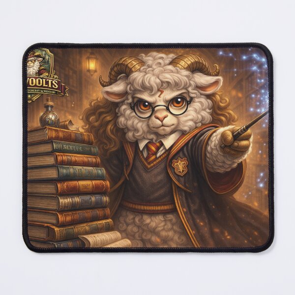 Item preview, Graze-nger, Brightest Ewe in the Library | Hogwooltz Sheepism Parody designed and sold by Thpoar.