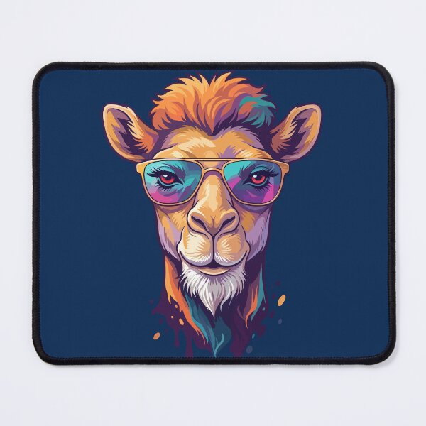 Item preview, Cool Camel with Sunglasses - Colorful Artistic Street Style Portrait designed and sold by artscripts.