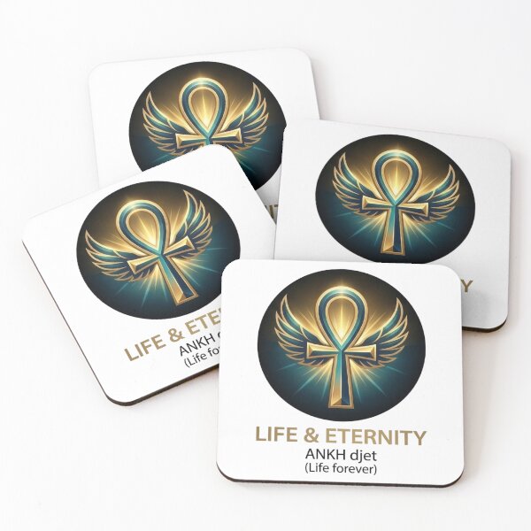 Item preview, Winged Ankh Symbol | Ancient Egyptian Life and Eternity Art designed and sold by Queen Cleopatra.