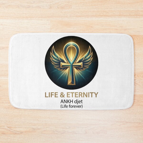 Item preview, Winged Ankh Symbol | Ancient Egyptian Life and Eternity Art designed and sold by Queen Cleopatra.