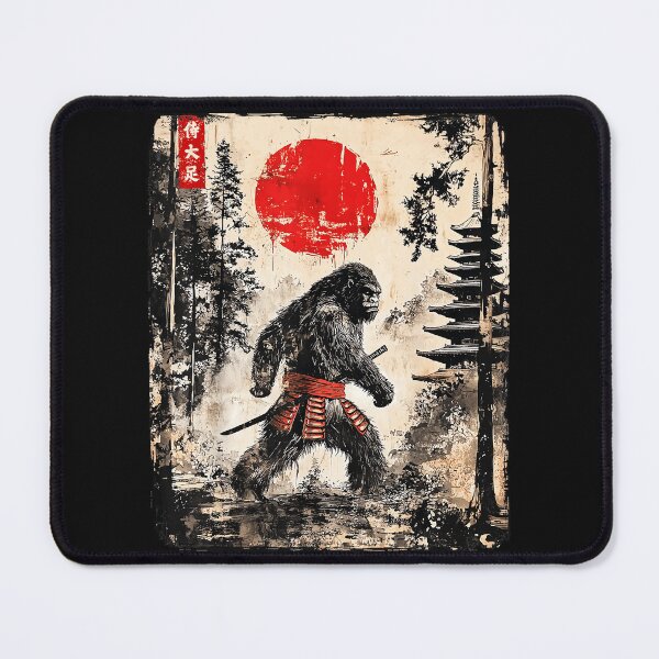 Item preview, Samurai Bigfoot Japanese Warrior Legend designed and sold by AmaXONIC.