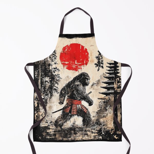 Item preview, Samurai Bigfoot Japanese Warrior Legend designed and sold by AmaXONIC.