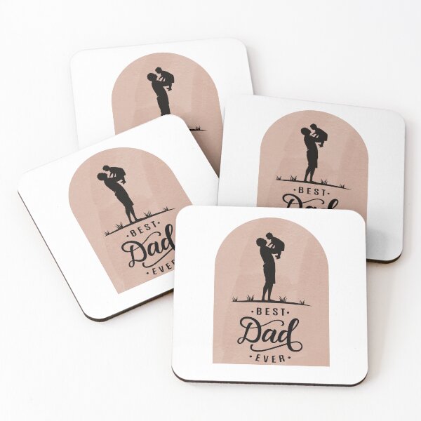 Item preview, Best Dad Ever Aesthetic Boho Silhouette Arch Art designed and sold by Kidix Arts.