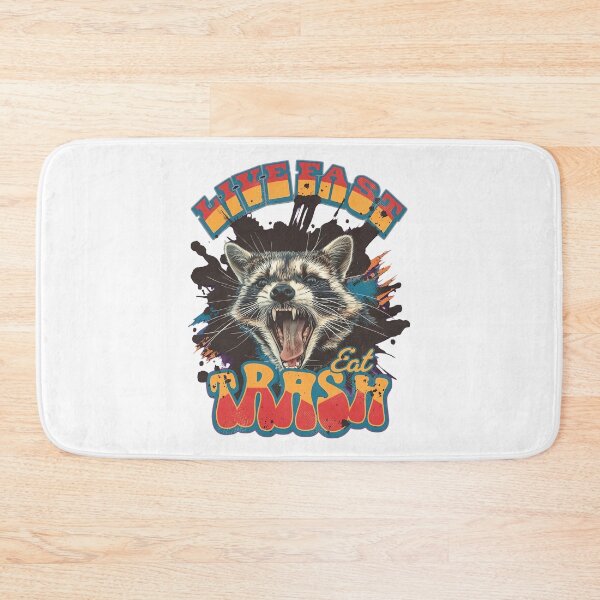 Item preview, Live Fast raccoon designed and sold by MOFAPPAREL.