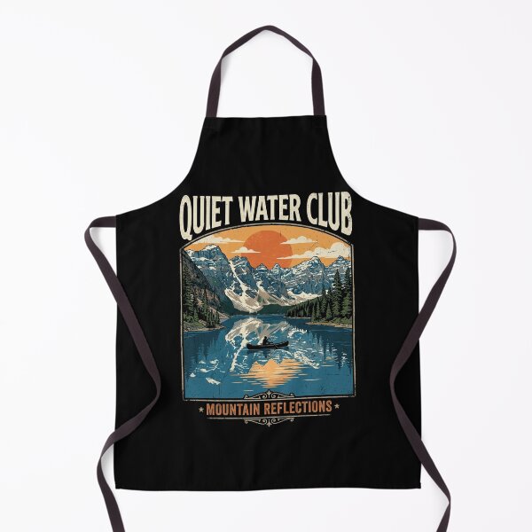 Item preview, Canoeing On Quiet Water Club Lake With Mountain Reflections designed and sold by longngusuc.