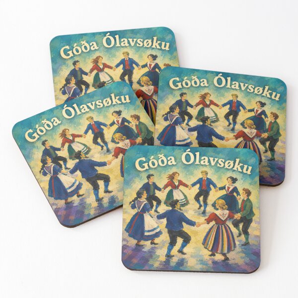 Item preview, Faroe Islands National Day | Traditional Dance "Happy National Day" designed and sold by FaroeFaroe.