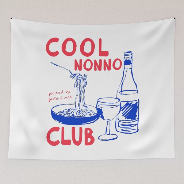 Item preview, Cool Nonno Club Nonnie - Italian Grandpa Gift from Grandkids Spaghetti  designed and sold by Vinsinv.