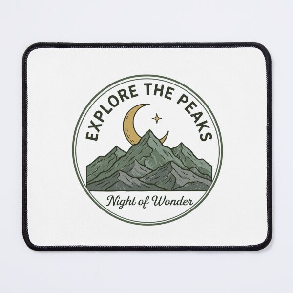 Item preview, Explore The Peaks Night Of Wonder designed and sold by GiggleInkTees.