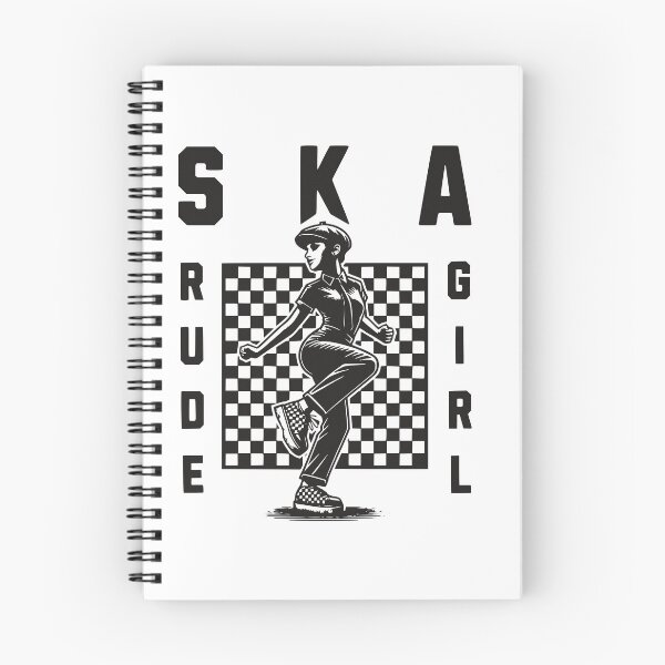Item preview, Rude Girl Ska Dancing Checkered Graphic designed and sold by CraigDesignWork.