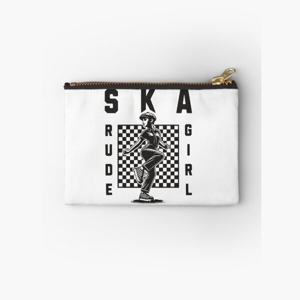 Item preview, Rude Girl Ska Dancing Checkered Graphic designed and sold by CraigDesignWork.