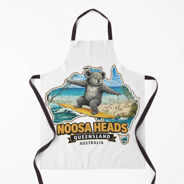 Item preview, Noosa Beach Queensland Australia Sticker designed and sold by erkinmaddison.